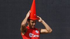 Las 15 imperdibles fotos de la distendida práctica de la Roja