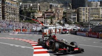Imágenes de los entrenamientos del GP de Mónaco