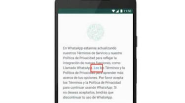 Evita que WhatsApp comparta tus datos con Facebook