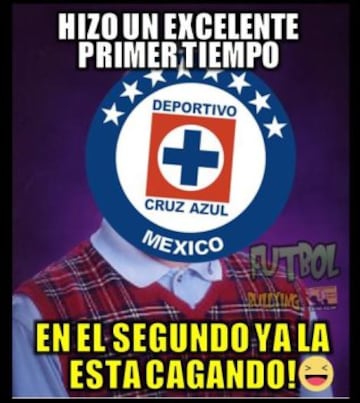 América perdía 0-3 en 25 minutos, pero en la segunda mitad revivió el verbo 'Cruzazulear' y le pegó 3-4 a La Máquina, ¡Los memes están imperdibles!