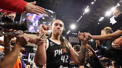 Cathy Engelbert, comisionada de la WNBA, emitió un comunicado en el que agradece que Brittney Griner, siete veces All-Star, esté camino a casa.