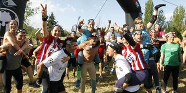 La final de la Champions empezó con el barro de la Spartan Race