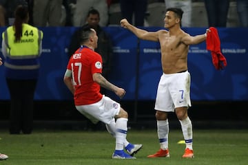 ¡A semifinales! Chile vence y celebra en la Copa América