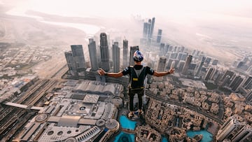 Dani Roman performs during Exit 139 by XDubai at Burj Khalifa in Dubai, United Arab Emirates on February 20th, 2025 // Naim Chidiac / Red Bull Content Pool // SI202502200699 // Usage for editorial use only //