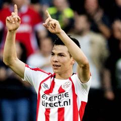Hirving Lozano, con futuro incierto en PSV tras el Mundial