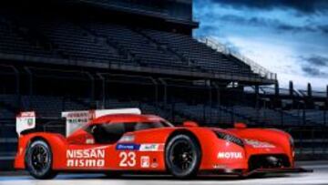 El Nissan GT-R LM NISMO con el que Lucas Ordoñez disputará las 24 Horas de Le Mans.