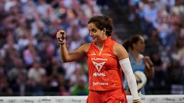 Paula Josemaría, estandarte de Oysho, en la prueba de Bruselas.