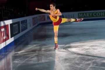 Superjavi durante la gala de exhibición del Grand Prix de Barcelona en 2015