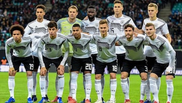 La selección de Alemania, una de las favoritas para el Mundial 2022.