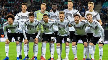 La selecci¨®n de Alemania, una de las favoritas para el Mundial 2022.