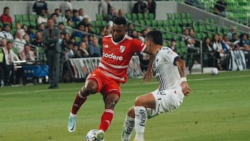 Miguel Ángel Borja, delantero colombiano de River Plate