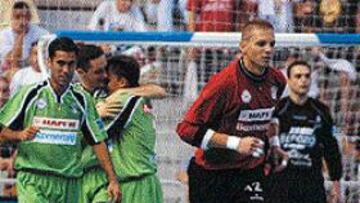 <b>GRAN REMONTADA.</B> El Interviú festejó su reacción ante ElPozo.