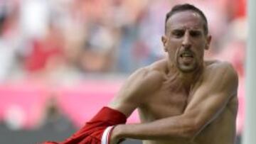 Ribery y las caretas: "Yo no necesito gestos así de la afición".