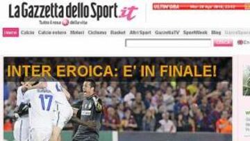 <strong>LA DERROTA, EN LA PRENSA.</strong>