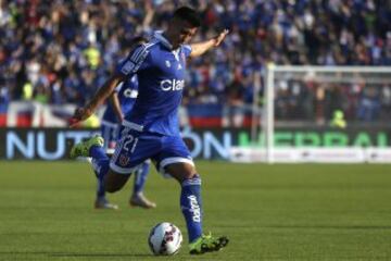 El mediocampista de la U recibía $15.659.744 en 2015.