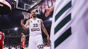 Nick Calathes, jugador del Panathinaikos.