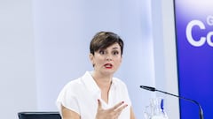 La ministra Portavoz del Gobierno, Isabel Rodríguez, comparece tras la reunión del Consejo de Ministros, en el Palacio de la Moncloa, a 19 de septiembre de 2023, en Madrid (España). Durante la rueda de prensa se ha reconocido la existencia de una "alarma social" generada por casos como el de varios menores implicados en la presunta manipulación, con Inteligencia Artificial, de imágenes de chicas (también menores) sin ropa, denunciado por sus familias en Almendralejo (Badajoz). La rueda ha coincidido con el día en el que el Congreso aprueba el uso de las lenguas cooficiales.
19 SEPTIEMBRE 2023;CONSEJO;GOBIERNO;IA;INTELIGENCIA ARTIFICIAL
Carlos Luján / Europa Press
19/09/2023