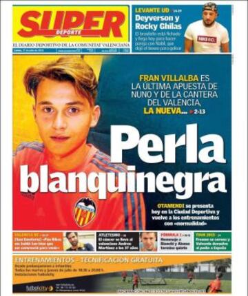 Portadas de la prensa deportiva