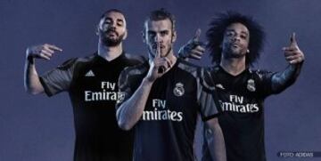 Adidas presentó la tercera indumentaria de los grandes clubes del Viejo Continente que patrocina precisamente la marca