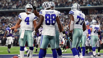 Los Dallas Cowboys se imponen a Baltimore Ravens