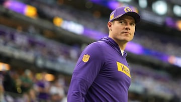 The Minnesota Vikings can clinch the division title - and the No. 1 seed in the NFC - when they meet the Detroit Lions today.