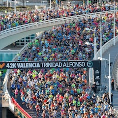 Valencia agota el 60% de las inscripciones para el Maratón y Medio Maratón
