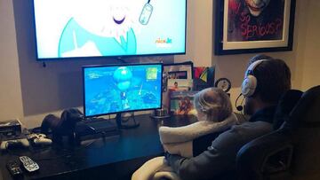 As赤 es la previa de un partido para Harry Kane: su hija, Fortnite y Peppa Pig
