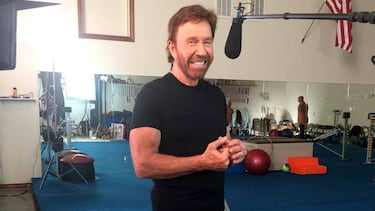 Chuck Norris, actor y artista marcial: “Si algo es difícil de conseguir, debes desearlo aún más”
