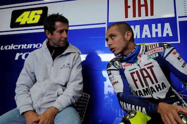 El padre de Rossi: "Ha sentido mucho dolor en la pierna"