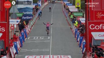 Vuelta a España, etapa 7: ganador, resumen y resultado