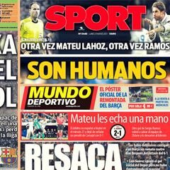 La prensa baja al Barça de la nube y se acuerda de Mateu