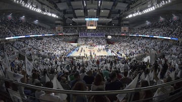 El WiZink Center llenó para un partido ante el Barça.