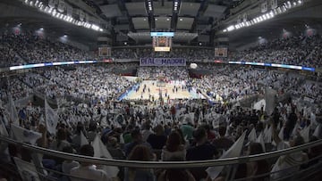 El WiZink Center llen&oacute; para un partido ante el Bar&ccedil;a.