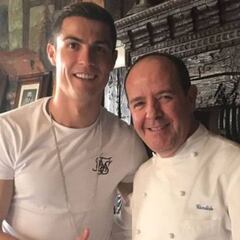 Cristiano en su día libre: A comer cochinillo con su novia