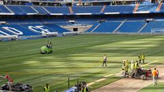 El césped del Bernabéu será cambiado de nuevo