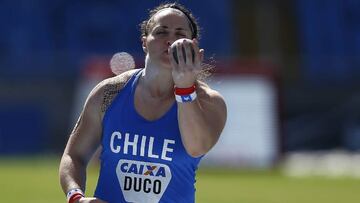 La atleta chilena Natalia Duc&oacute;. 