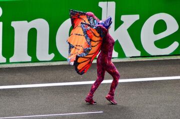 Así se vivió el color en el Gran Premio de México