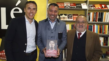 10/11/16
 Presentacion del libro Cristiano Ronaldo La Biografia escrito por Guillem Balague y Phil Neville y Alfredo Rela&ntilde;o
 