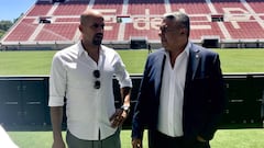 Tapia quedó “impresionado” por el nuevo estadio de Estudiantes