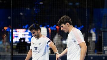 Galán y Coello, la pareja número uno de España por ranking.