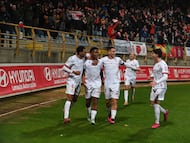 17/11/25 PARTIDO SEGUNDA DIVISION
CULTURAL LEONESA - MALAGA
PRIMER GOL LUCAS RIBEIRO 1-0 ALEGRIA