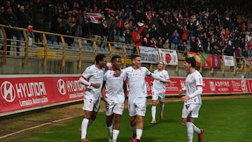 17/11/25 PARTIDO SEGUNDA DIVISION
CULTURAL LEONESA - MALAGA
PRIMER GOL LUCAS RIBEIRO 1-0 ALEGRIA