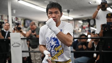 A los 46 años de edad, Manny Pacquiao sigue capturando la atención de la industria del boxeo.