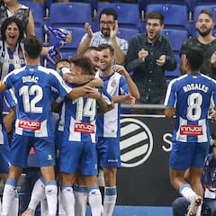 Hermoso el Espanyol de Rubi, enojado el Eibar