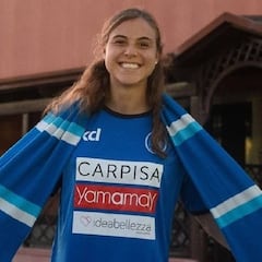 Catalina Pérez, nueva arquera del Napoli femenino