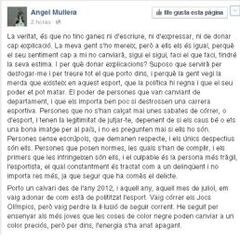 Mullera: "Soy como un terrorista desde los Juegos de Londres"