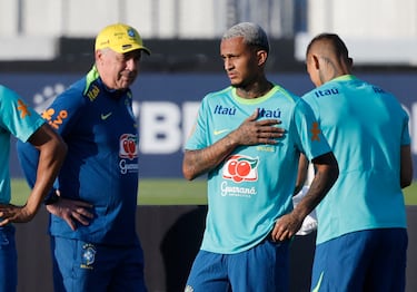 Primeras imágenes de Ancelotti con Brasil: guiño a Vinicius