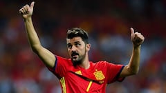 David Villa le desea suerte a Colombia en el Mundial