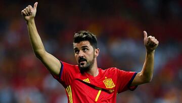 David Villa le desea suerte a Colombia en el Mundial