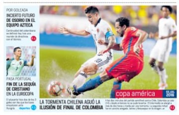 La prensa de Sudamérica se rinde ante la Roja